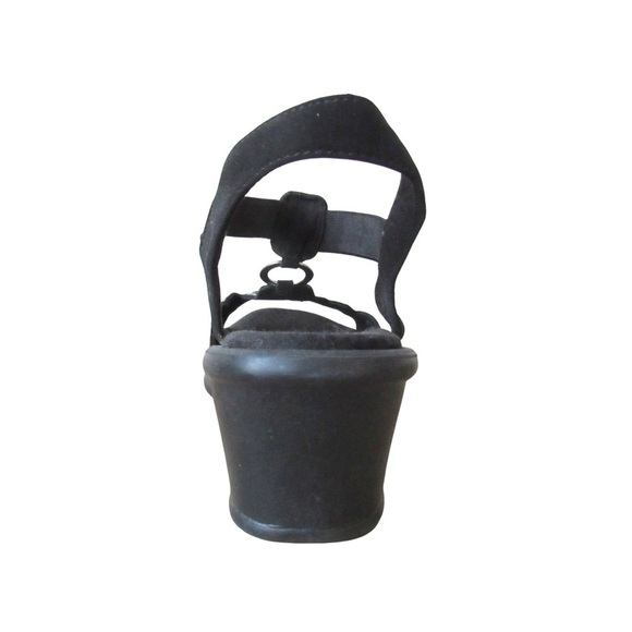 Skechers Rumble On Queen B2 Black Sandals 10 Embellished Y2K Bling Luxe Foam - Picture 5 of 10